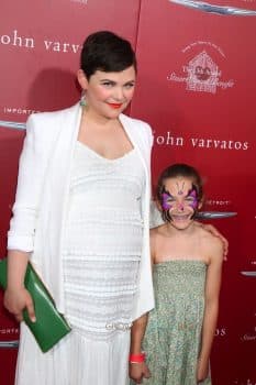 Pregnant Ginnifer Goodwin with Thea Varvatos at John Varvatos 13th Annual Stuart House Benefit