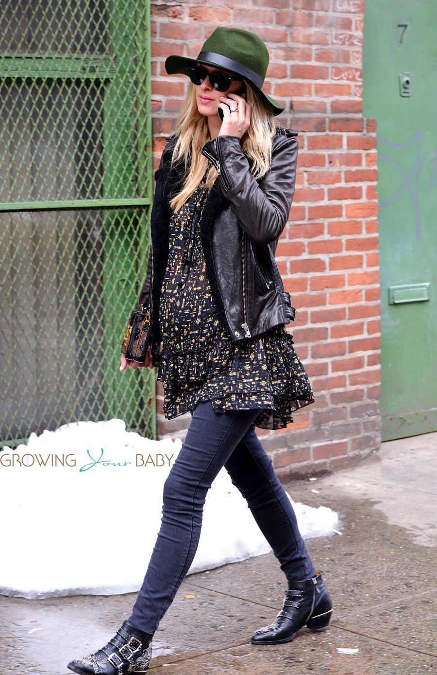 Pregnant Nicky Hilton out in NYC