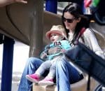 Rachel Bilson Takes Daughter Briar to the Park in LA