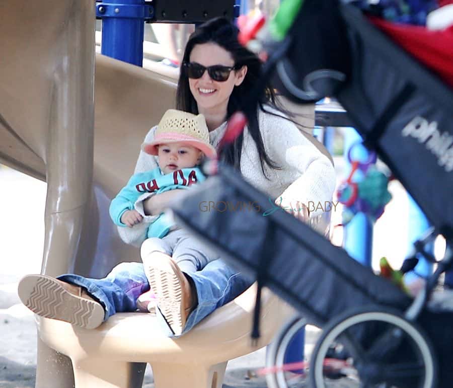 Rachel Bilson Takes Daughter Briar to the Park in LA