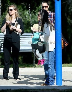 Rachel Bilson Takes Daughter Briar to the Park in LA