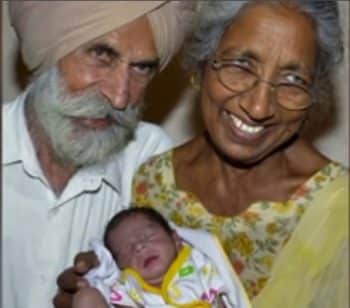 70 year old Daljinder Kaur gives birth