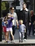 Ben Affleck and Jennifer Garner out in London with their kids Seraphina, Violet & Sam