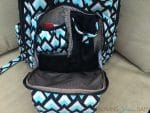 Ju-Ju-Be Be Right Back BackPack ONYX collection - front pocket