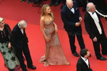 Pregnant Blake Lively attending the screening of 'Cafe Society' and the Opening Ceremony of the 69th Annual Cannes Film Festival in Cannes, France
