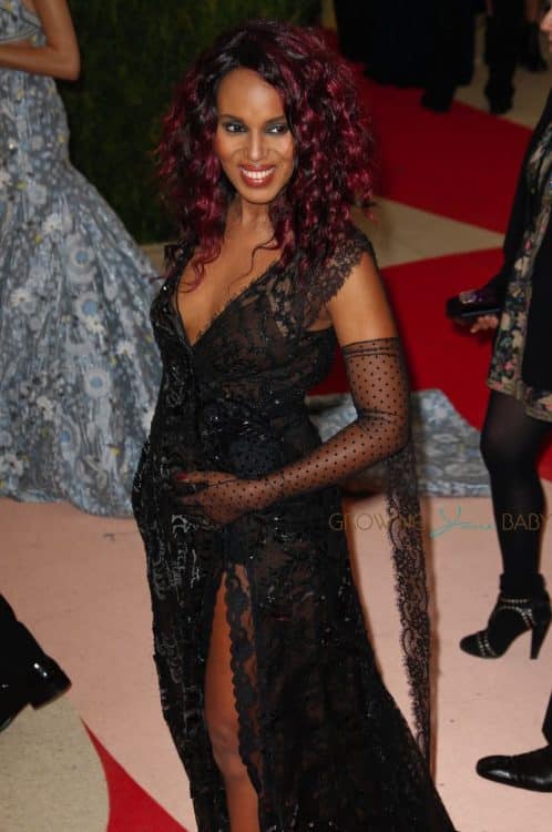 Pregnant Kerry Washington at the MET Ball 2016