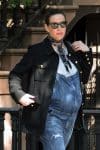 Pregnant Liv Tyler out in the West Village