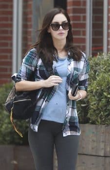 Pregnant Megan Fox Celebrates Birthday With Lunch At Cafe Gratitude