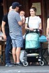 Bobby Carnavale and Rose Bryne out in NYC with son Rocco
