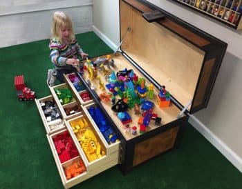 Larscraft Maker's Chest, A Lego & Toy Storage Solution