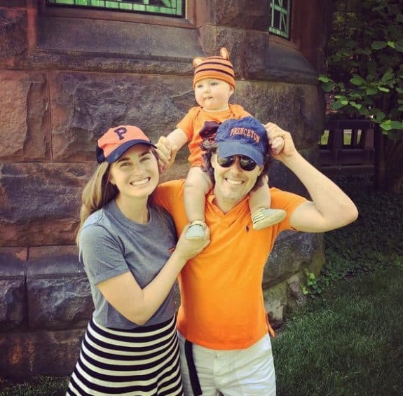 Lauren Bush Lauren and David Lauren with son James