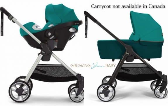 Mamas And Papas Armadillo Flip XT stroller infant options