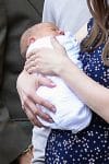 Marc Mezvinsky, Chelsea Clinton and son Aidan Clinton Mezvinsky leave the hospital in NYC