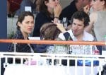 Marion Cotillard and son Marcel with partner Guillaume Canet at the Longines Athina Onasis tournament
