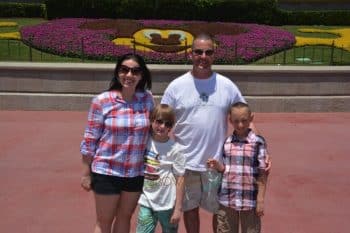 My family at Walt DIsney World 2016