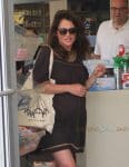 Pregnant Robin Tunney Runs Errands In Beverly Hills