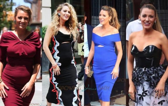 Pregnant Blake Lively Media Tour New York City