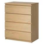 Recalled IKEA MALM 4-drawer dresser