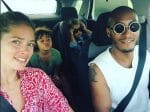 Doutzen Kroes And Sunnery James In Ibiza with their kids Phyllon and Myllena