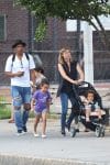 Ellen Pompeo and Chris Ivery out in NYC with kids Sienna & Stella
