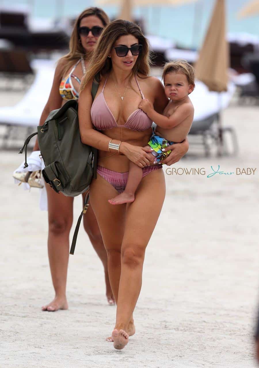 Larsa Pippen carries Reign in Miami - Growing Your Baby.