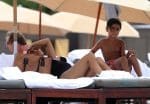 Kourtney Kardashian with son Mason Disick in Miami