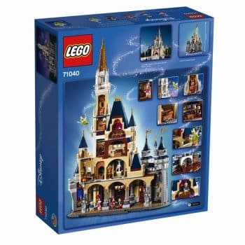 LEGO 71040 The Disney Castle - box back
