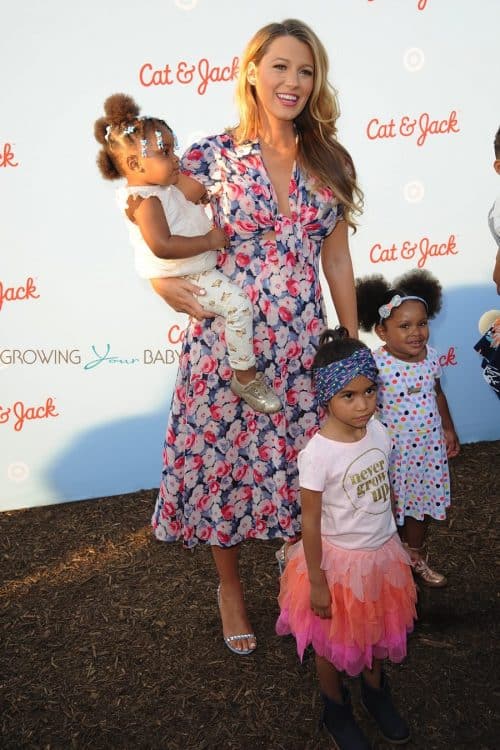 Pregnant Blake Lively at Target's Cat & Jack Launch Celebration