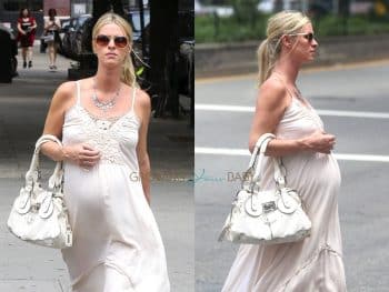 Pregnant Nicky Hilton Rothschild out in NYC