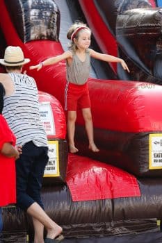 Alicia Silverstone's son Bear Blu Jarecki at the farmer's market in LA