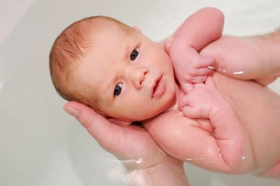 Baby in the bath