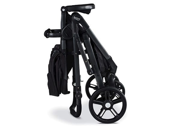 Britax 2017 B-Ready Stroller - folded