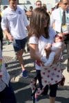 Michael Phelps & fiance Nicole Michele Johnson with son Boomer Phelps in Rio