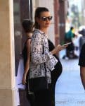 Pregnant Behati Prinsloo At The Doctors Office