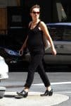 Pregnant Olivia Wilde Out For Lunch In NYC