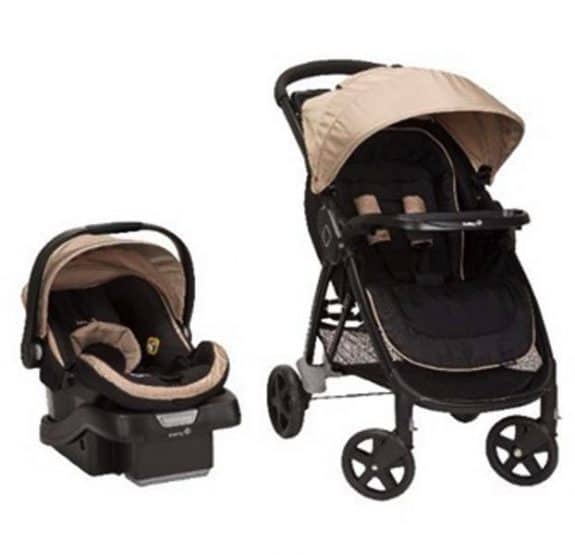 The recalled Step and Go Travel System by Safety 1st