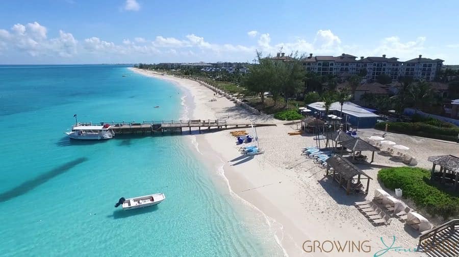 Aerial Photo of Beaches Turks and Caicos