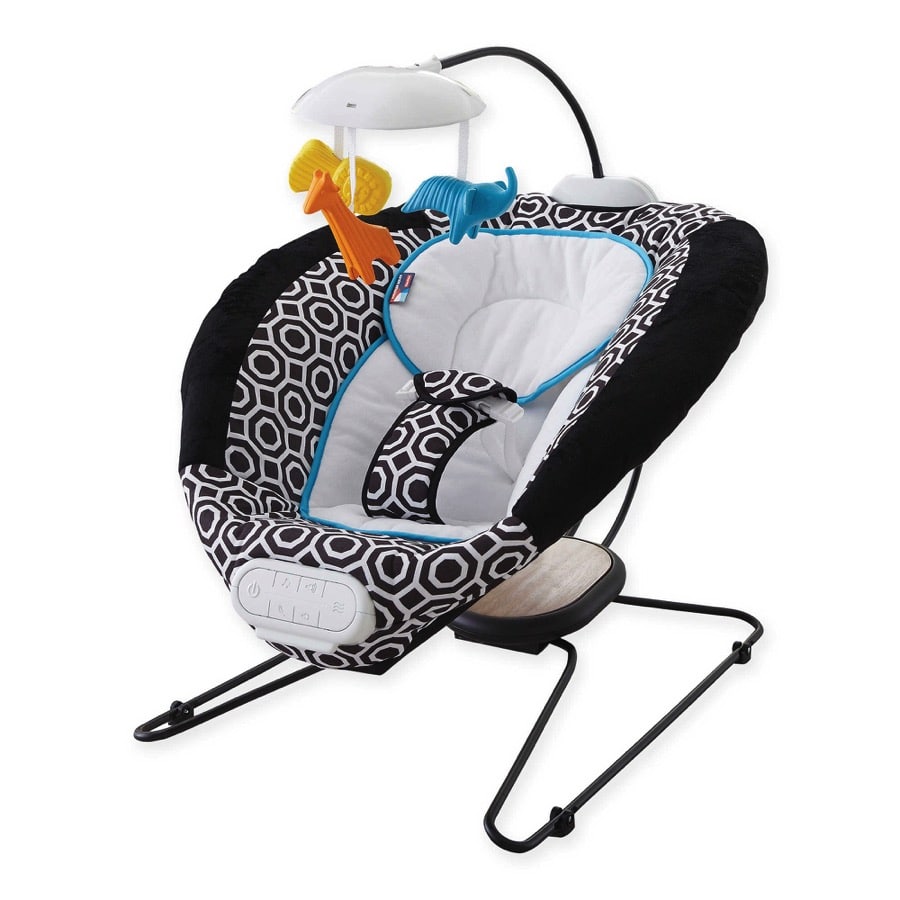 Jonathan Adler Crafted by Fisher Price Deluxe Bouncer Growing Your Baby
