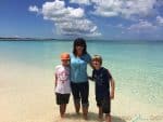 my-mom-with-my-boys-at-beaches-turks-and-caicos
