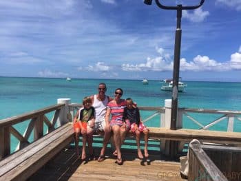 our family at Beaches Turks and Caicos