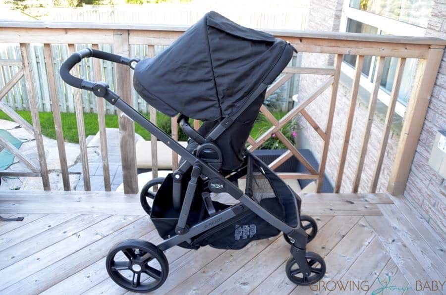 britax triple stroller