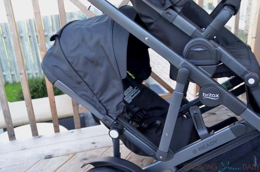 britax b ready second seat