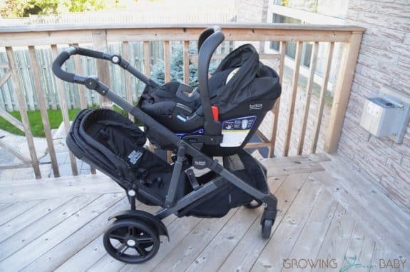 britax b ready second seat older model