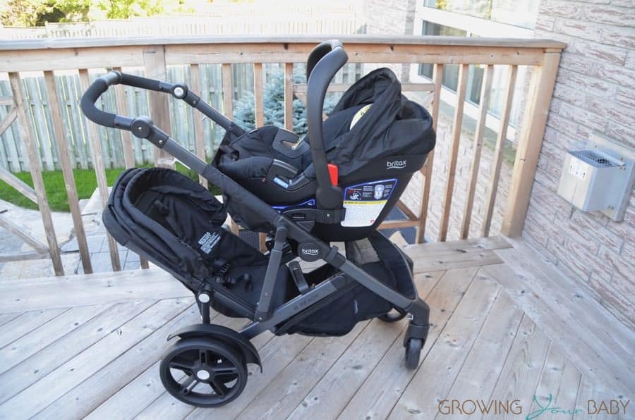 britax b ready second seat