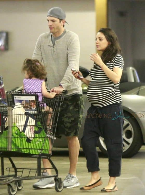 Pregnant Mila Kunis Steps Out With her Her Family in LA