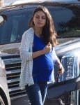 Pregnant Mila Kunis Runs Errands in LA