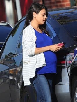 Pregnant Mila Kunis Steps Out In LA