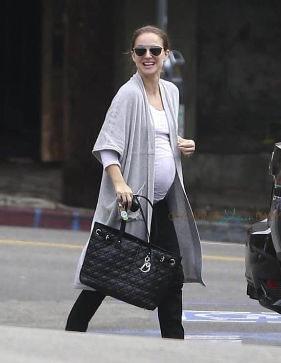 Pregnant Natalie Portman out in LA