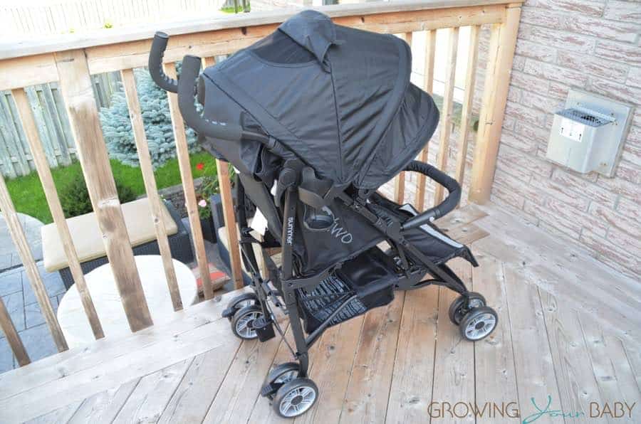 3dtwo double convenience stroller