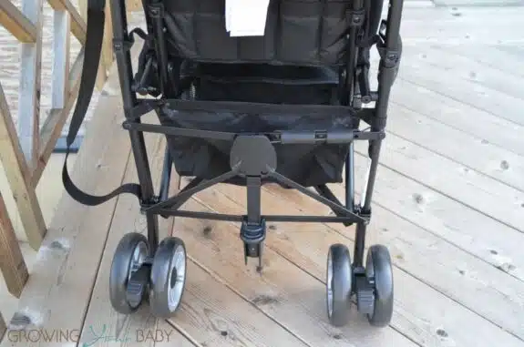 Summer Infant 3Dtwo Double Convenience Stroller - storage basket